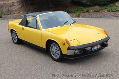 1973 Porsche 914 , 1.7 Litre , Rust and accident free, California car. 1973 Porsche 914 1973 Porsche 914 Sunflower Yellow/ restored