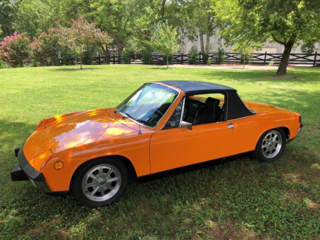 1973 Porsche 914 2.0, 5-speed, orange/black 1973 Porsche 914