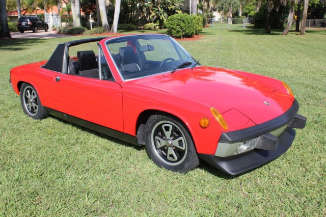 1973 Porsche 914 2.0L ONE OWNER Rebuilt Motor A/C Arizona to Florida Car Fuchs 1973 Porsche 914