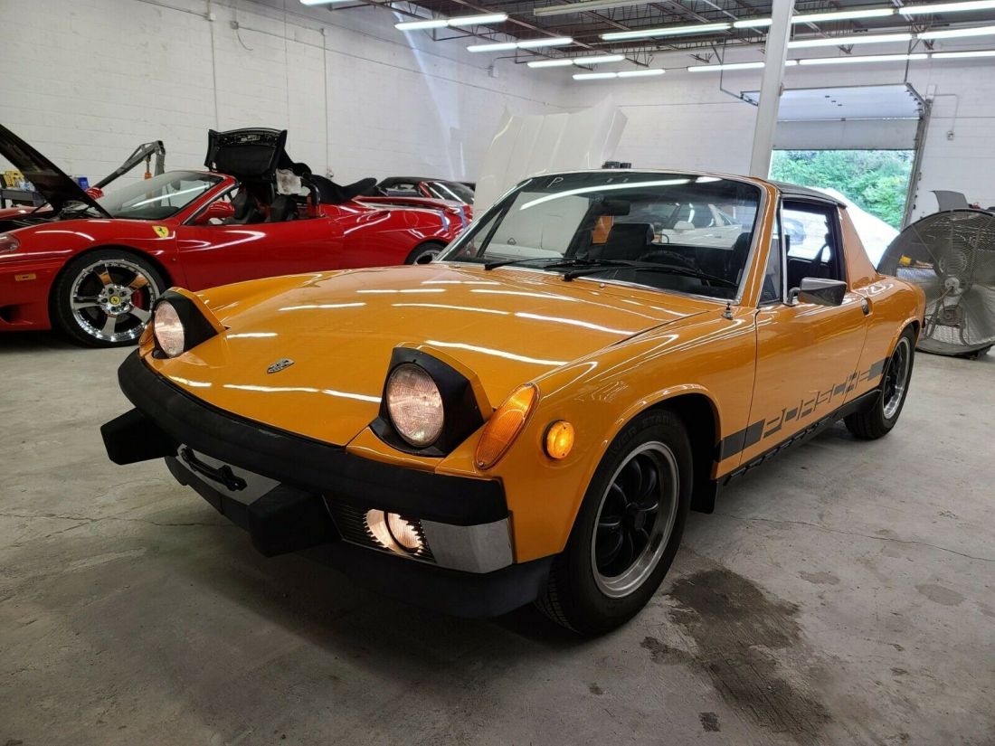 1973 PORSCHE 914 80K ORIGINAL MILES ORANGE/BLACK 1.7L FLAT FOUR 1973 Porsche 914