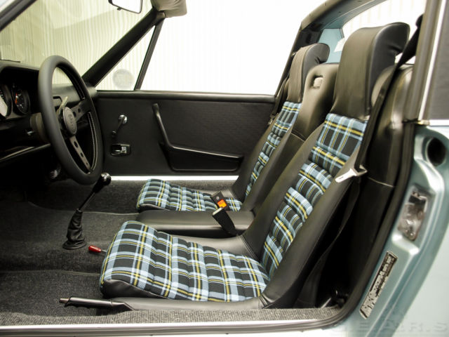1973 Porsche 914 Marathon / Matise Blue Tartan - photo 12