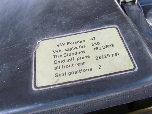 1973 Porsche 914 TARGA - photo 12