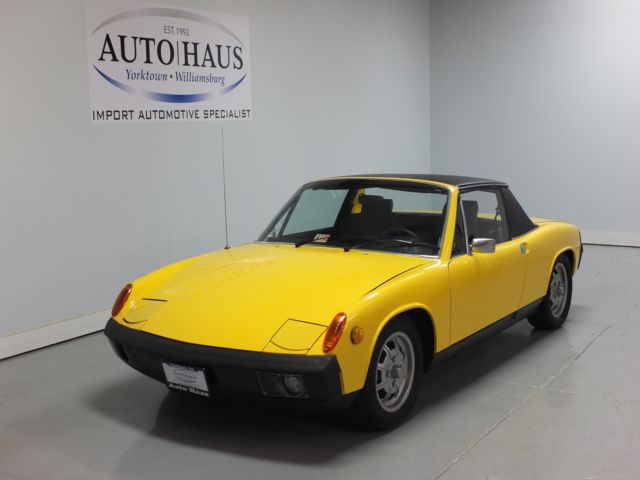1973 PORSCHE 914 TARGA 1.7 - LOOKS/RUNS/DRIVES GREAT! FULLY RESTORED! NO RUST! 1973 Porsche 914