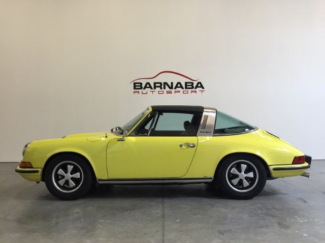 1973 Porsche Targa 911 T 0 Light Yellow 2.4 CIS 5 Speed 1973 Porsche Targa 911 T