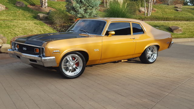 1973 Pro Touring Shafiroff Powered Chevy Nova, RestoMod Custom 60K Build AWESOME 1973 Chevrolet Nova CUSTOM