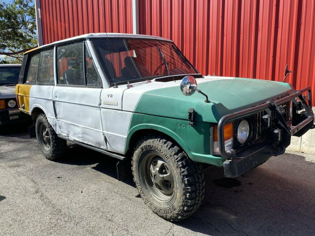 1973 Range Rover Classic Suffix B 2 door 1973 Land Rover Range Rover