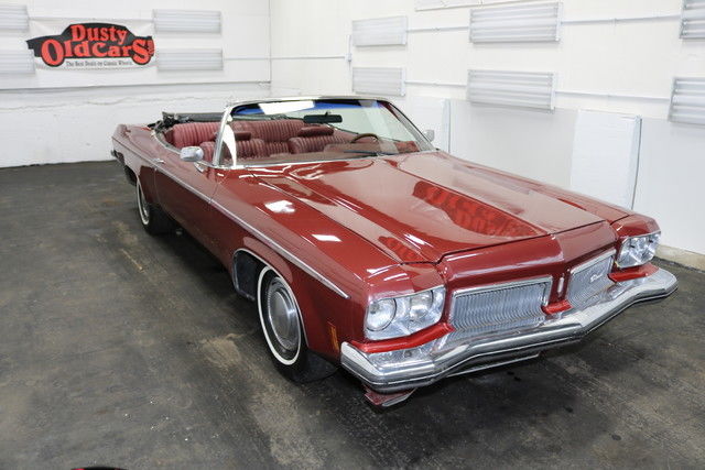 1973 Red Runs Drives Body Int VGood 455V8 3 spd auto! 1973 Oldsmobile Eighty Eight Runs Drives Body Int VGood 455V8 3 spd auto
