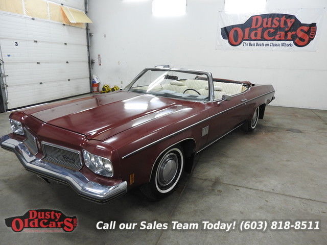 1973 Red Runs Drives Body Inter VGood 350V8 Auto! 1973 Oldsmobile Eighty-Eight Runs Drives Body Inter VGood 350V8 Auto