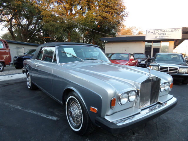 1973 ROLLS ROYCE CORNICHE CONVERTIBLE COUPE 1973 Rolls-Royce Corniche