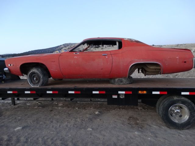 1973 Satellite with numbers matching 400 engine and tranmission 1973 Plymouth Satellite