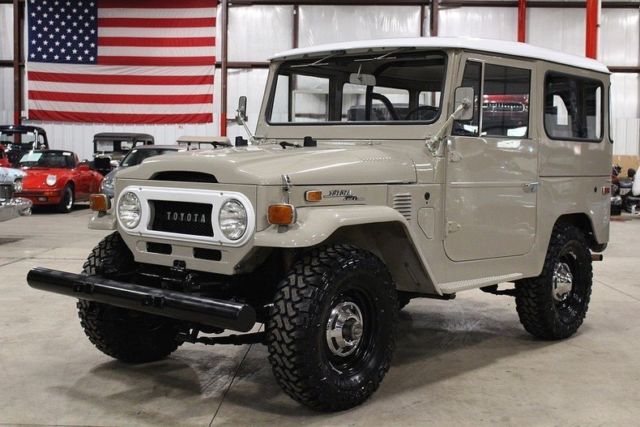 1973 Toyota FJ 40 99313 Miles Tan SUV 6 Cylinder Manual 1973 Toyota FJ 40 --