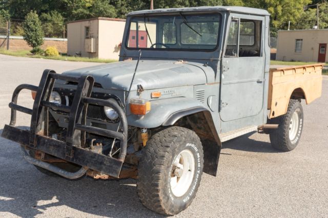 1973 Toyota FJ45 Land Cruiser Pick Up Ute RHD HJ45 HJ47 FJ40 Troopy Australian 1973 Toyota Land Cruiser FJ45 Ute HJ45 HJ47 FJ40