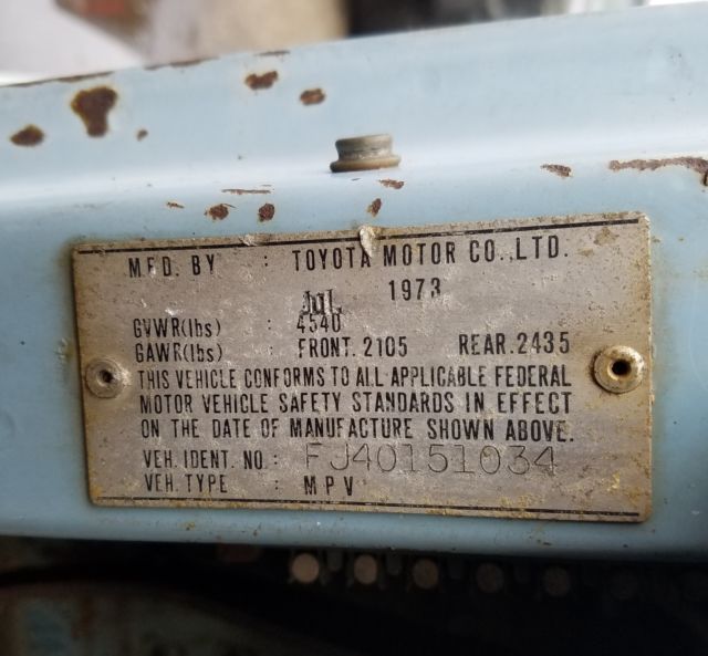 1973 Toyota Land Cruiser - photo 6