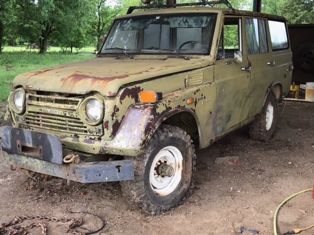 1973 Toyota Land Cruiser FJ55 All Original Survivor Wagon Iron Pig 1973 Toyota Land Cruiser Wagon