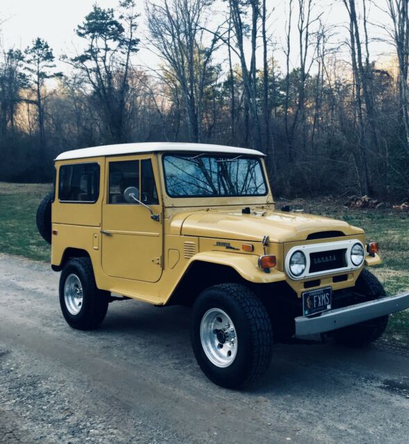 1973 Toyota Landcruiser fj40, restored and reliable 1973 Toyota Land Cruiser