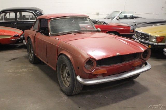 1973 TR6 Roadster, Two Tops NO RESERVE! 1973 Triumph TR-6 convertible