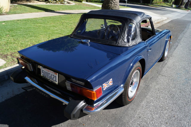1973 Triumph TR-6 CONVERTIBLE WITH RARE FACTORY OVERDRIVE OPTION!! - photo 12