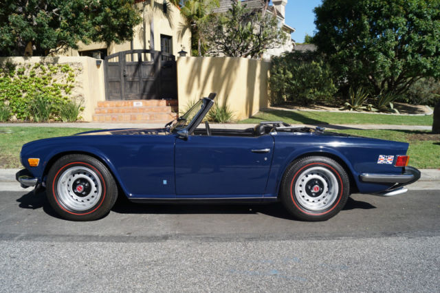 1973 Triumph TR-6 CONVERTIBLE WITH RARE FACTORY OVERDRIVE OPTION!! - photo 2