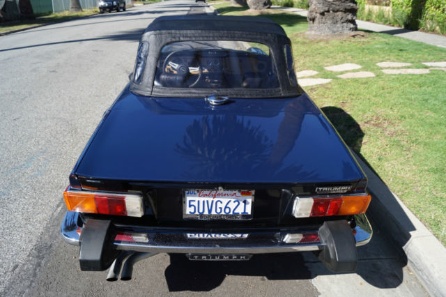 1973 Triumph TR-6 CONVERTIBLE WITH RARE FACTORY OVERDRIVE OPTION!! - photo 9