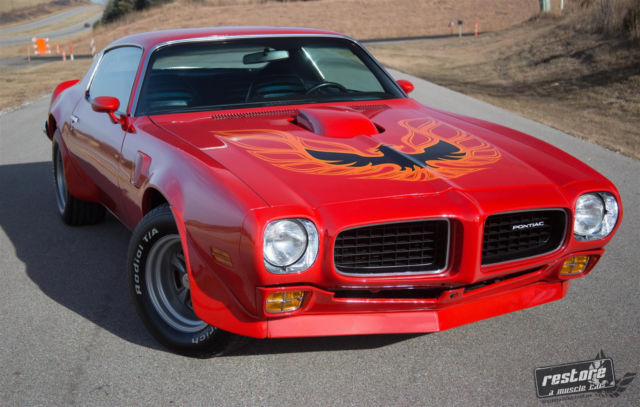1973 Trans AM - 4 speed, Fresh Paint at RAMC - Solid Car - Red, Just Completed 1973 Pontiac Trans Am