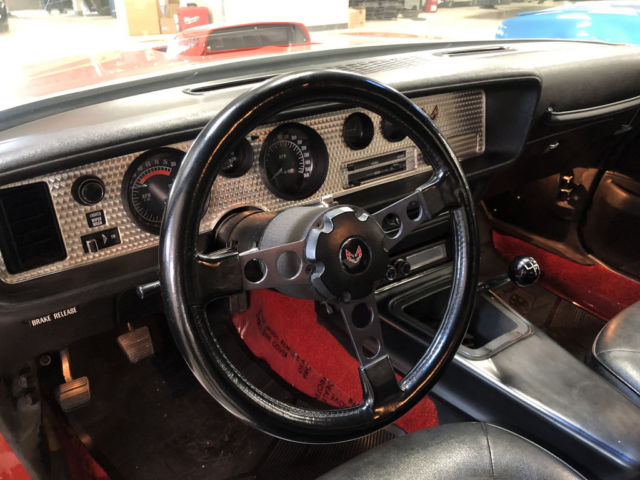 1973 Pontiac Trans Am - 455 - 4 speed, 76k Miles, Numbers Matching, Red - photo 10