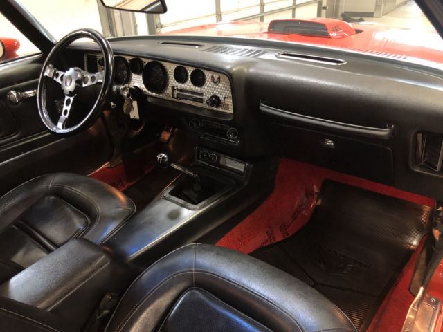 1973 Pontiac Trans Am - 455 - 4 speed, 76k Miles, Numbers Matching, Red - photo 13