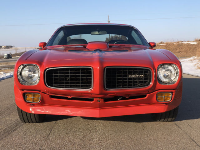 1973 Pontiac Trans Am - 455 - 4 speed, 76k Miles, Numbers Matching, Red - photo 2