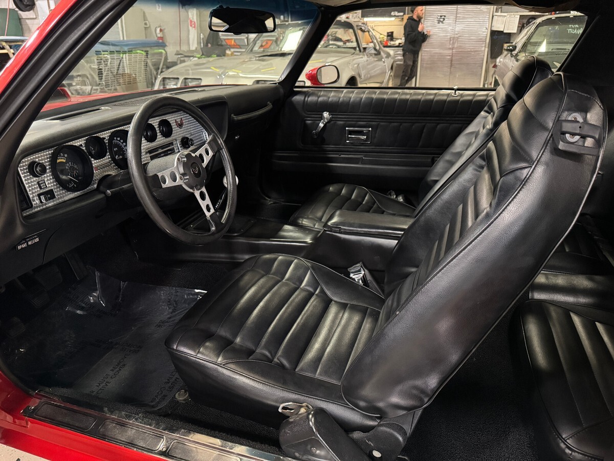 1973 Pontiac Trans Am 455ci V8, 4 speed, Red, PHS, Calif Car, 64k Miles - photo 12