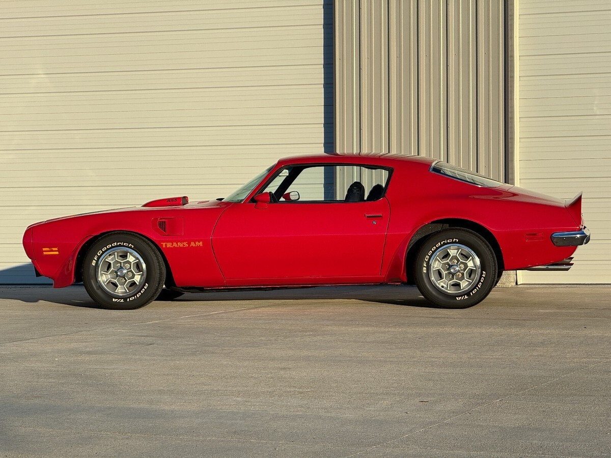 1973 Pontiac Trans Am 455ci V8, 4 speed, Red, PHS, Calif Car, 64k Miles - photo 9