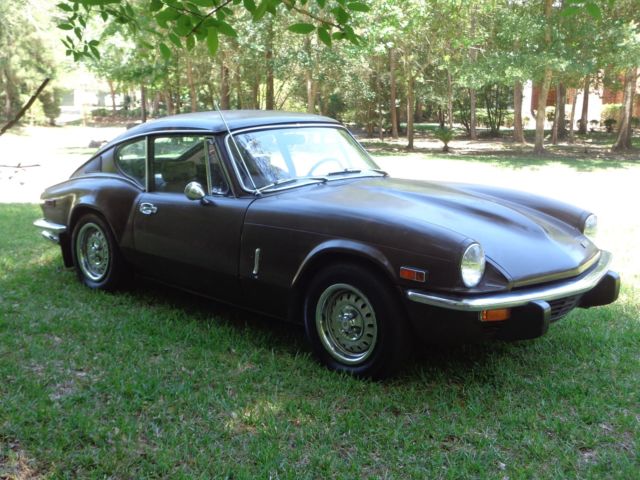 1973 TRIUMPH GT6 FASTBACK 6 CYL ORIGINAL RESTORED SML XKE EXCELLENT SURVIVOR!!!! 1973 Triumph gt6 BLACK/BROWN