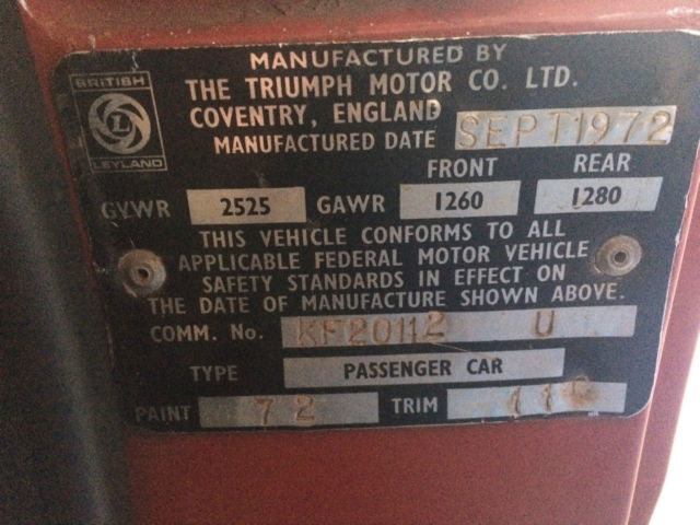 1973 Triumph Other GT6+ - photo 11