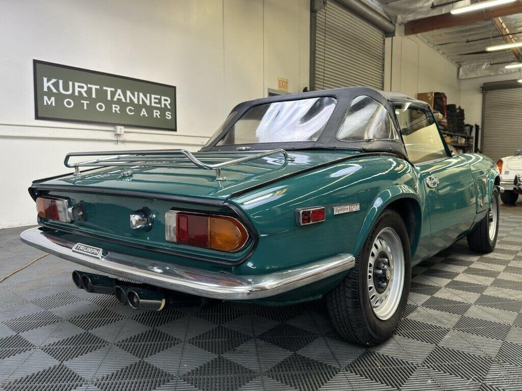 1973 Triumph Spitfire 1973 TRIUMPH SPITFIRE MKIV CONVERTIBLE 1500. BRG. - photo 12