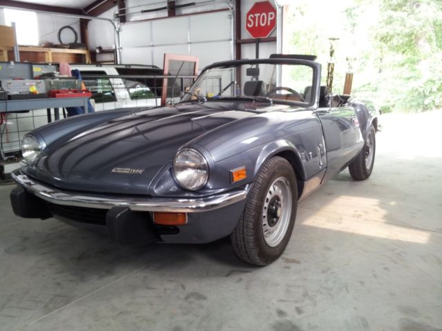 1973 Triumph Spitfire - Mk IV 1300 cc engine (wrecked) 1973 Triumph Spitfire