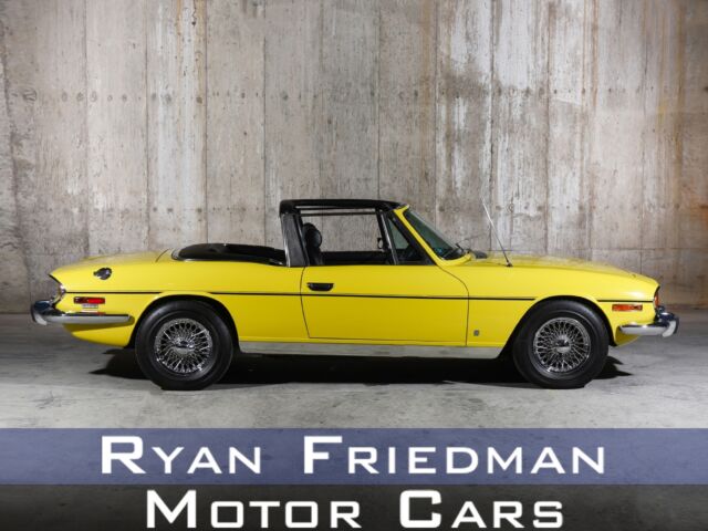 1973 Triumph Stag 26933 Miles Yellow Automatic 1973 Triumph Stag --