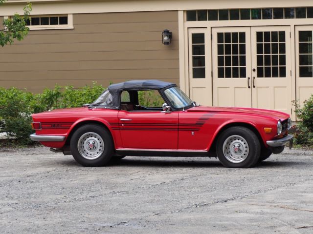 1973 Triumph TR-6 convertible
