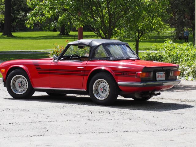 1973 Triumph TR-6 convertible - photo 10