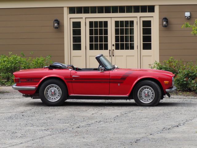 1973 Triumph TR-6 convertible - photo 3