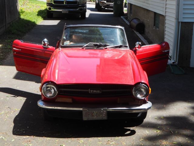 1973 Triumph TR-6 convertible - photo 5