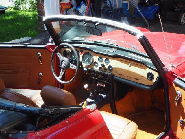 1973 Triumph TR-6 convertible - photo 6