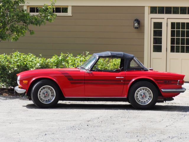 1973 Triumph TR-6 convertible - photo 9