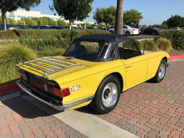 1973 Triumph TR-6 1973 TRIUMPH TR-6 CONVERTIBLE, OVERDRIVE - photo 11
