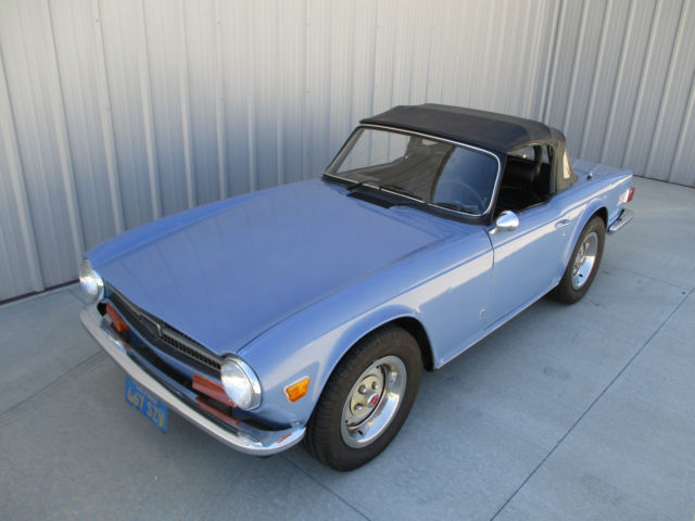 1973 Triumph TR-6, Great Running, Rust-Free and Solid California driver, TR6 1973 Triumph TR-6 Convertible Roadster