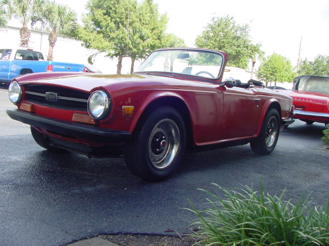 1973 Triumph TR-6 recent major refurbishment 1973 Triumph TR-6 Base