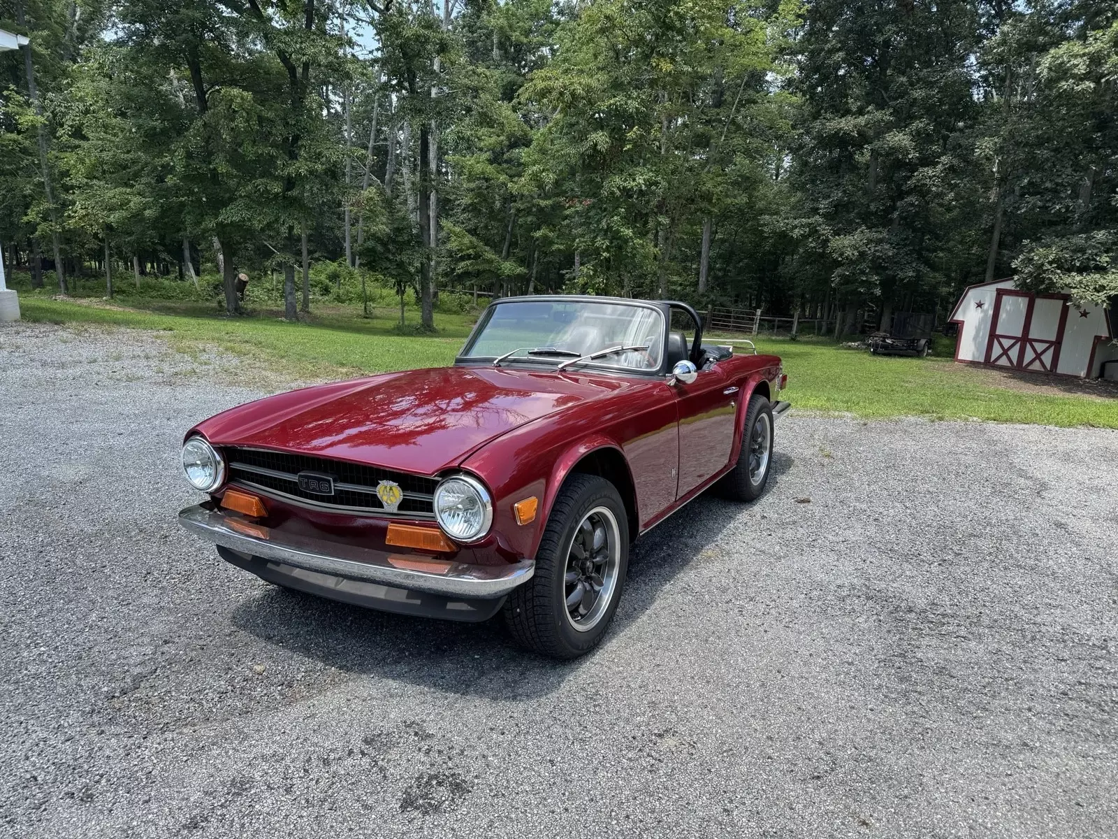 1973 Triumph TR 6 Red Base 1973 Triumph TR 6 Base