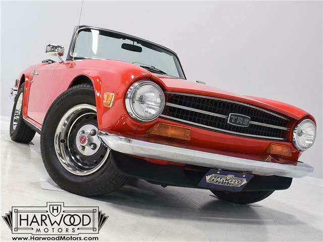 1973 Triumph TR6 38258 Miles Red 2.5 liter inline-6 4-speed manual + overdrive 1973 Triumph TR-6 --