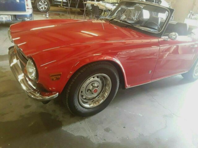1973 Triumph TR6 convertible Frame Off restoration Under 50K Ori Miles Superb!! 1973 Triumph TR-6