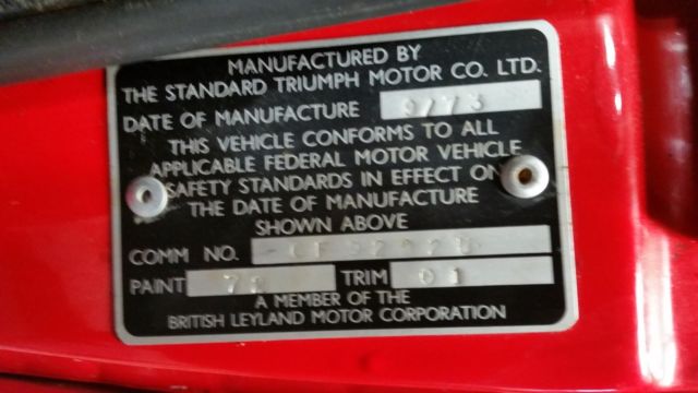 1973 Triumph TR6 - photo 10