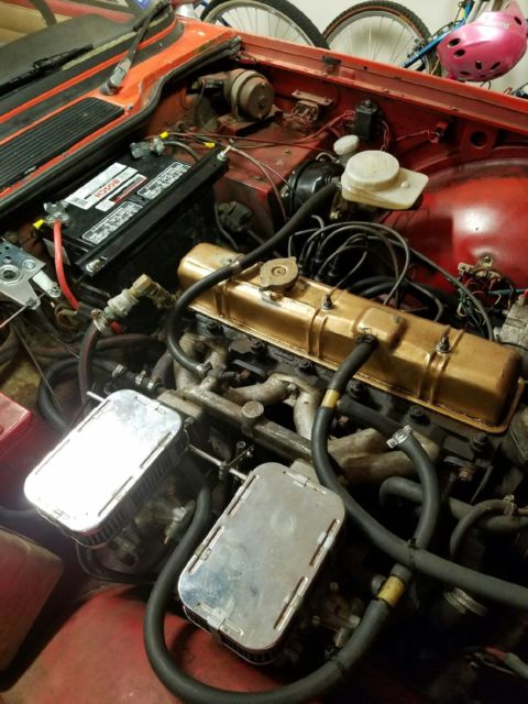 1973 Triumph TR-6 tan and black - photo 3