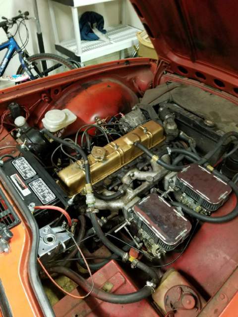1973 Triumph TR-6 tan and black - photo 6