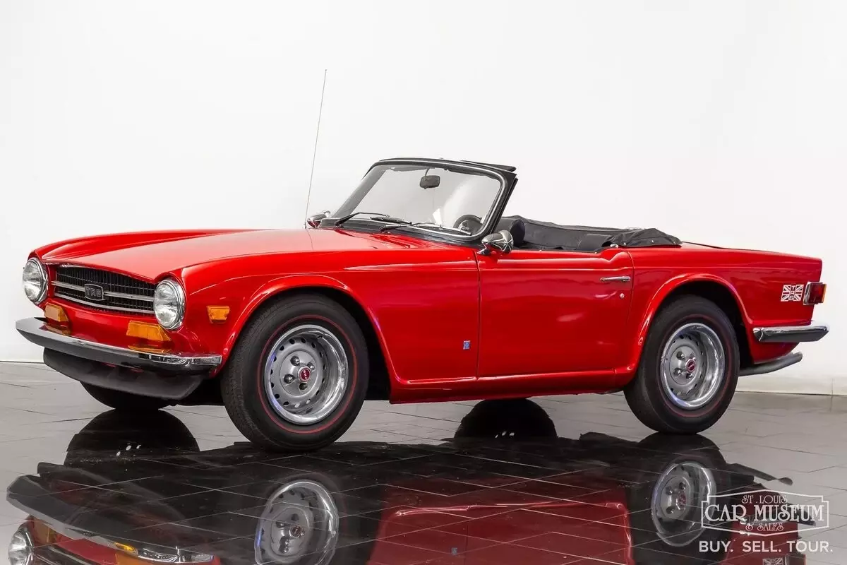 1973 Triumph TR6, Pimento Red with 86264 Miles available now! 1973 Triumph TR-6
